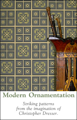 Modern Ornamentation :: Striking patterns from the imagination of Christopher Dresser